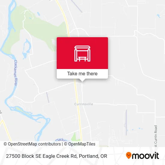 27500 Block SE Eagle Creek Rd map