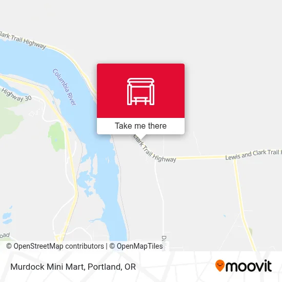 Murdock Mini Mart map