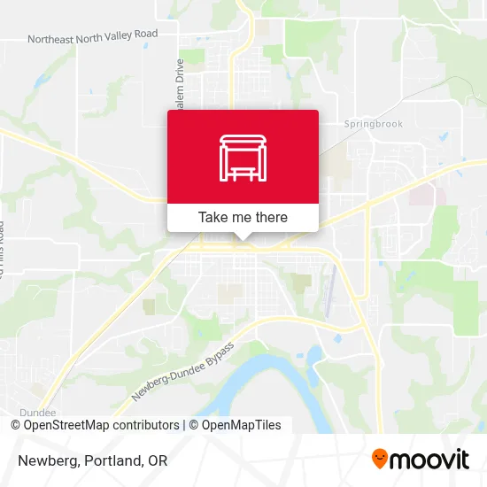 Newberg map