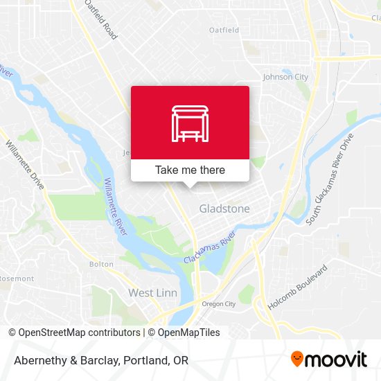 Mapa de Abernethy & Barclay