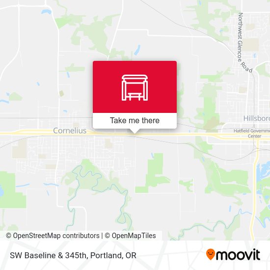 Mapa de SW Baseline & 345th
