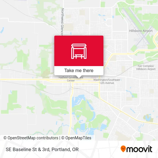 Mapa de SE Baseline St & 3rd
