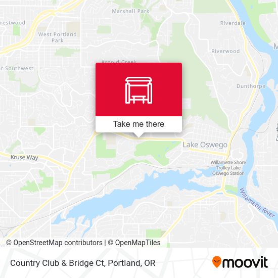 Mapa de Country Club & Bridge Ct