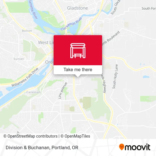Division & Buchanan map