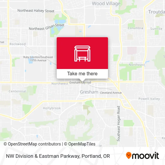Mapa de NW Division & Eastman Parkway