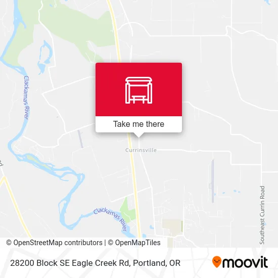 28200 Block SE Eagle Creek Rd map