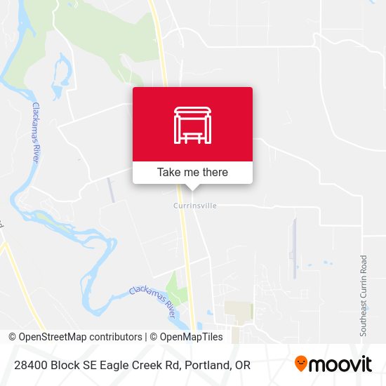 28400 Block SE Eagle Creek Rd map