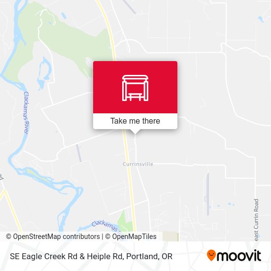 SE Eagle Creek Rd & Heiple Rd map