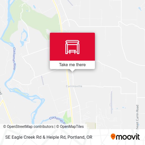 SE Eagle Creek Rd & Heiple Rd map