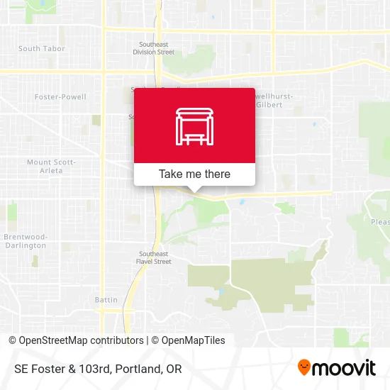 Mapa de SE Foster & 103rd