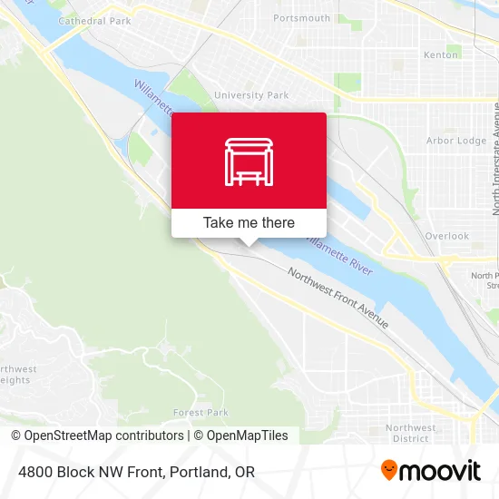 4800 Block NW Front map