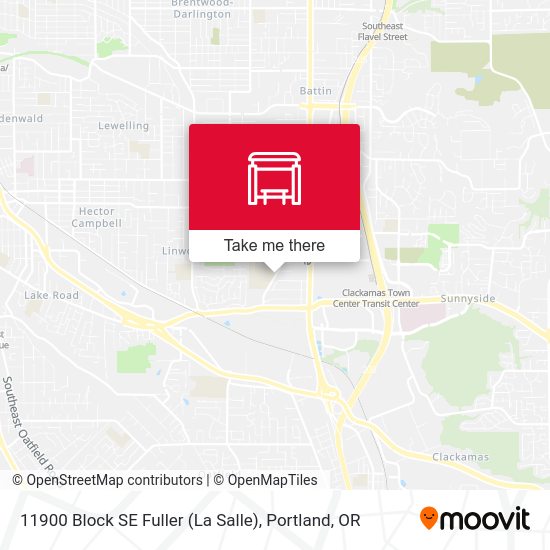 11900 Block SE Fuller (La Salle) map