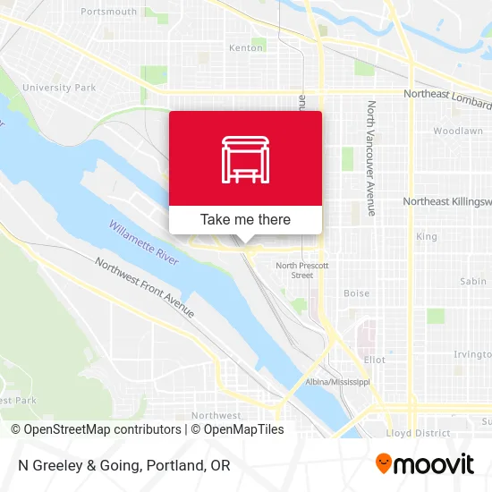 N Greeley & Going map