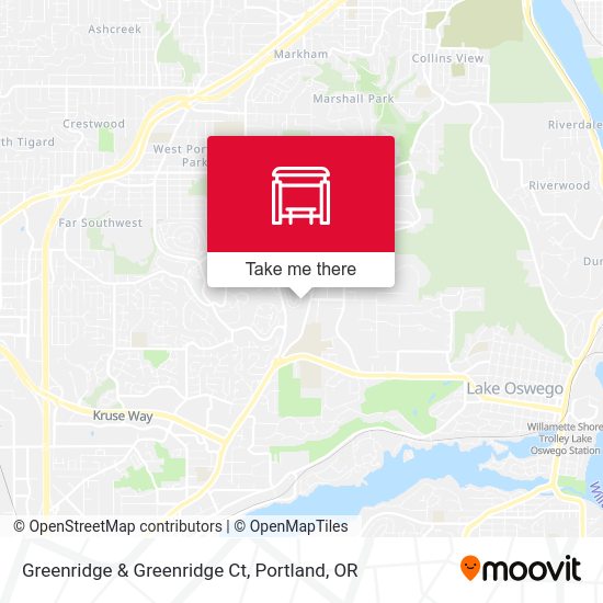 Greenridge & Greenridge Ct map