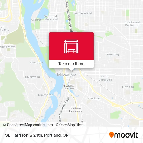 SE Harrison & 24th map