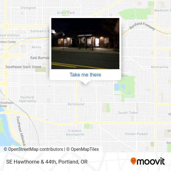 Mapa de SE Hawthorne & 44th