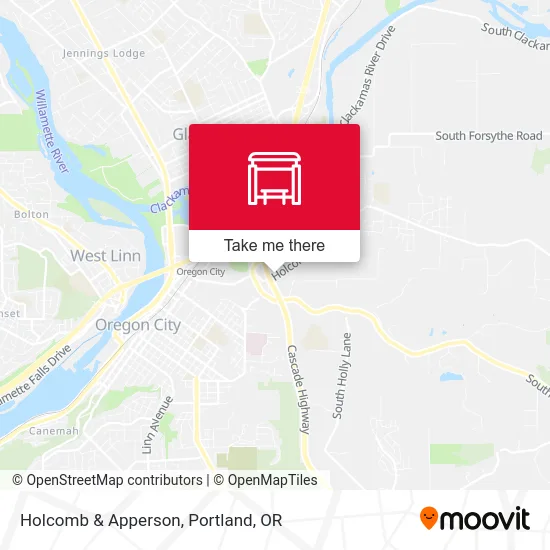 Holcomb & Apperson map