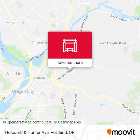 Mapa de Holcomb & Hunter Ave