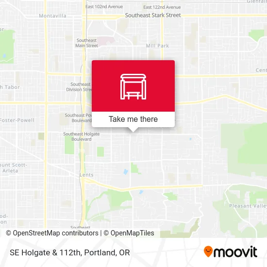 Mapa de SE Holgate & 112th