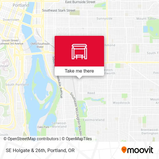 SE Holgate & 26th map