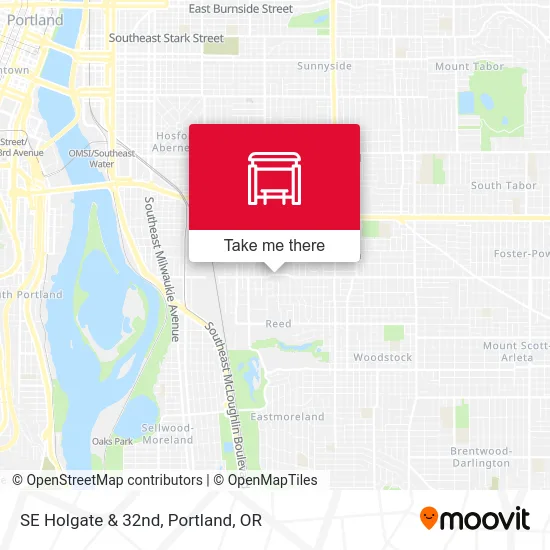 SE Holgate & 32nd map