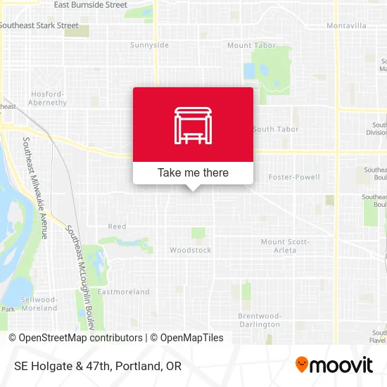 SE Holgate & 47th map