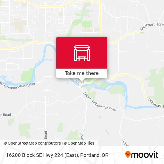 16200 Block SE Hwy 224 (East) map