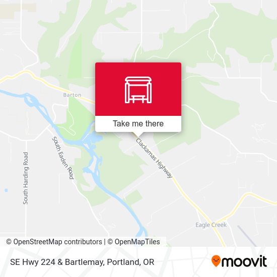 SE Hwy 224 & Bartlemay map