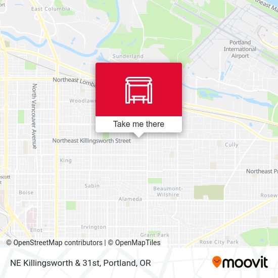 Mapa de NE Killingsworth & 31st