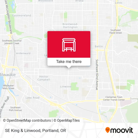 Mapa de SE King & Linwood