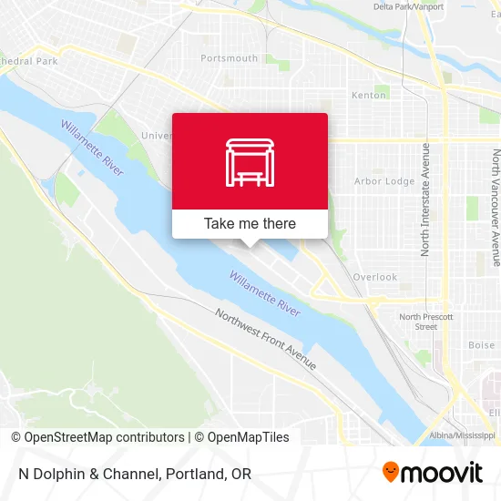 Mapa de N Dolphin & Channel