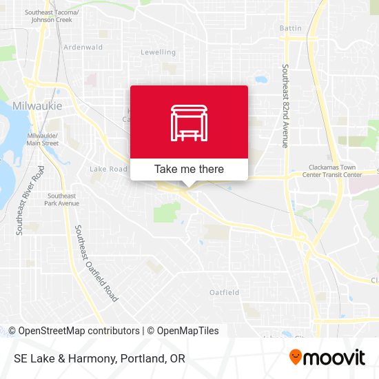 Mapa de SE Lake & Harmony