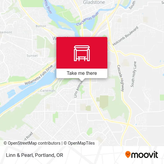 Linn & Pearl map