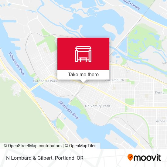 N Lombard & Gilbert map