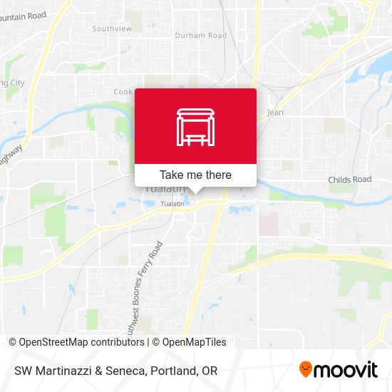 SW Martinazzi & Seneca map