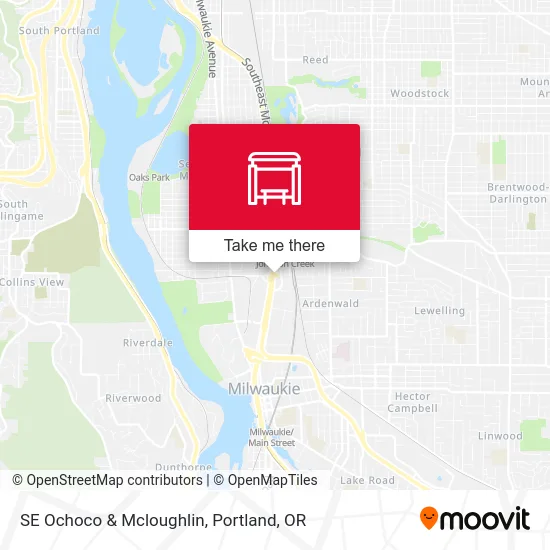 SE Ochoco & Mcloughlin map