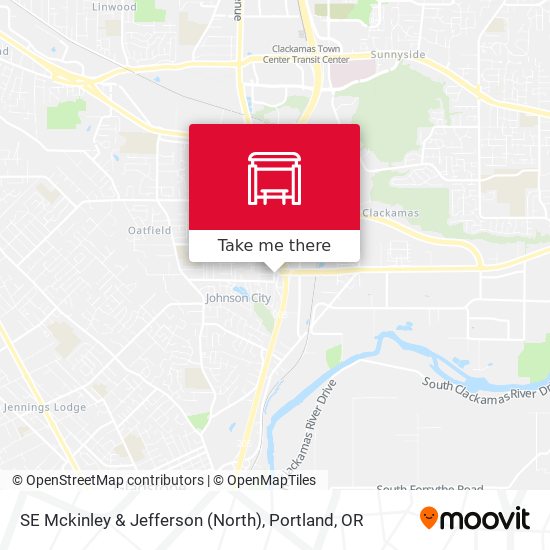 SE Mckinley & Jefferson (North) map