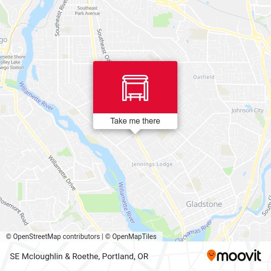 SE Mcloughlin & Roethe map