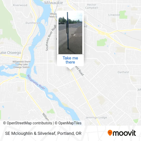 SE Mcloughlin & Silverleaf map