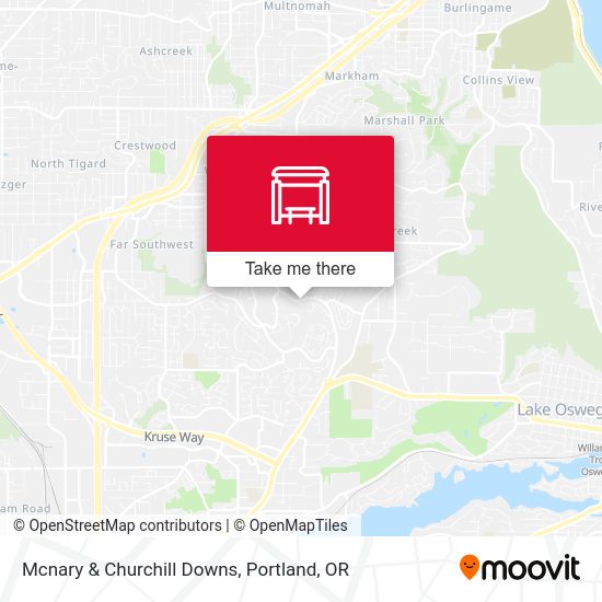 Mcnary & Churchill Downs map