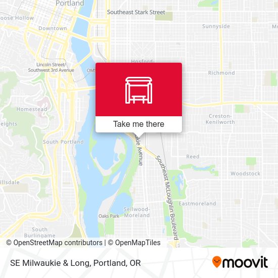 Mapa de SE Milwaukie & Long