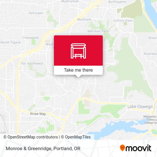 Monroe & Greenridge map