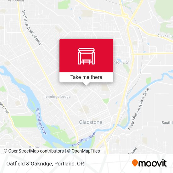 Mapa de Oatfield & Oakridge