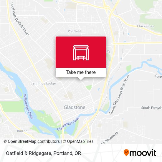 Mapa de Oatfield & Ridgegate