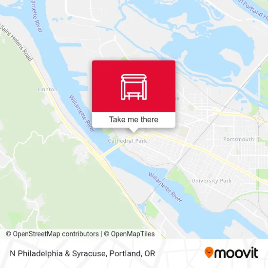 N Philadelphia & Syracuse map