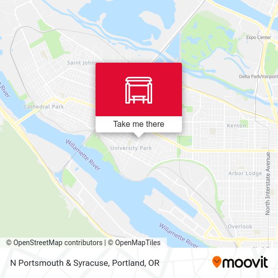 Mapa de N Portsmouth & Syracuse
