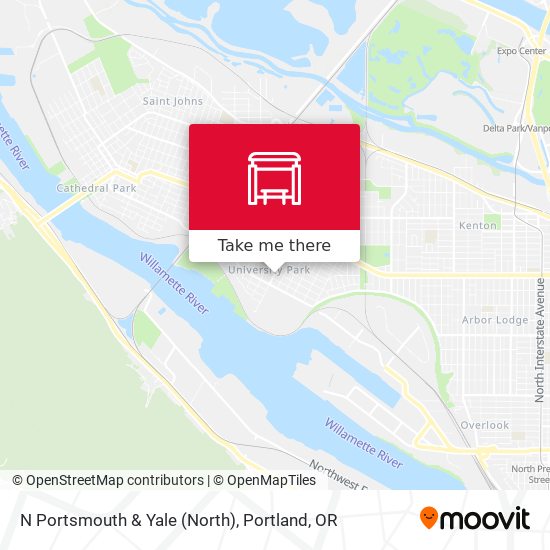 Mapa de N Portsmouth & Yale (North)