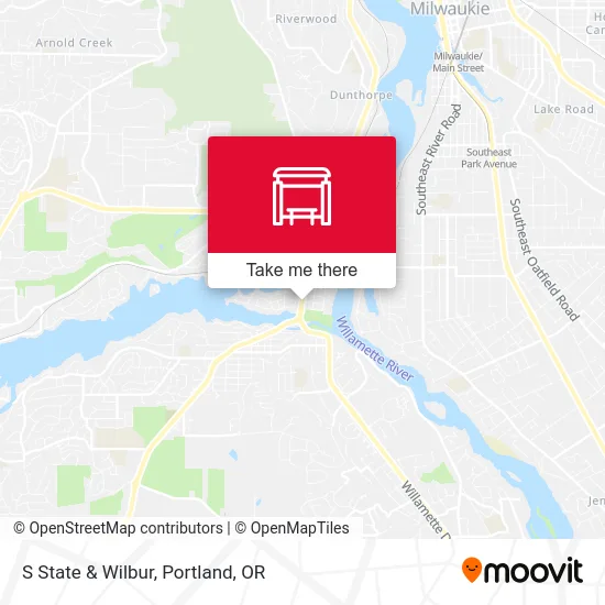 S State & Wilbur map