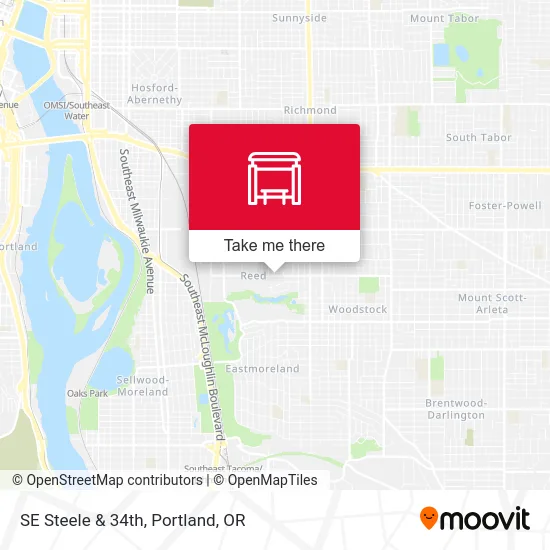 SE Steele & 34th map