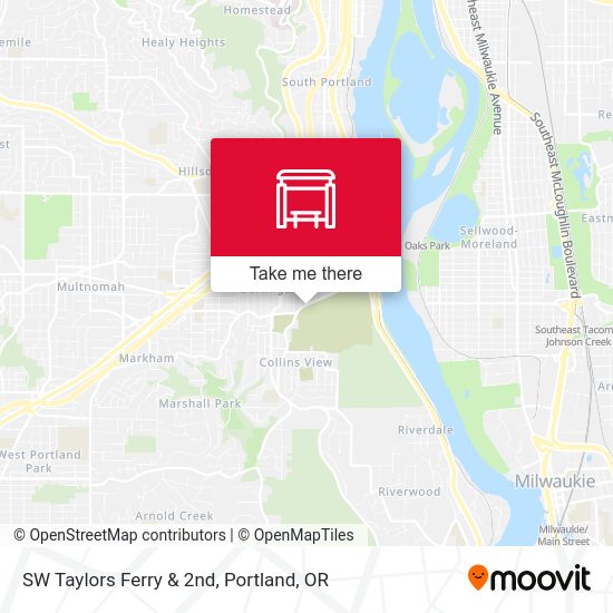 SW Taylors Ferry & 2nd map